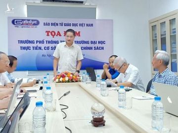 Vấn đề mở trường phổ thông trong các trường đại học đang tạo ra những bất cập, làm méo mó chính sách xã hội hóa giáo dục (ảnh Trinh Phúc). 