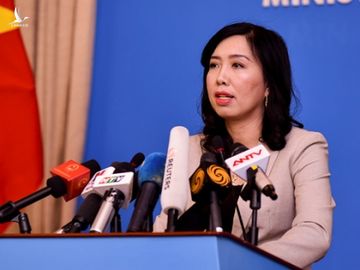 Người phát ngôn Bộ Ngoại giao Lê Thị Thu Hằng /// Ảnh BNG