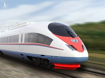 Tàu cao tốc Velaro RUS của Nga.  