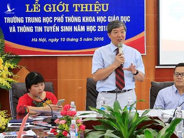 Trường Trung học phổ thông Khoa học Giáo dục đầu tiên chính thức ra mắt 