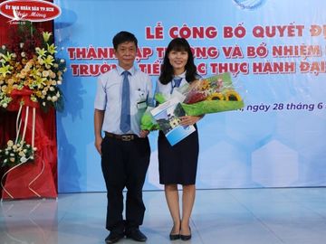 Lễ công bố quyết định thành lập Trường Tiểu học thực hành trực thuộc Đại học Sài Gòn, ảnh chỉ mang tính chất minh họa, nguồn: sgu.edu.vn. 