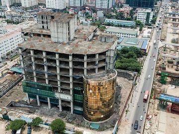 Dự án Habico Tower có tổng vốn hơn 220 triệu USD bị bỏ hoang