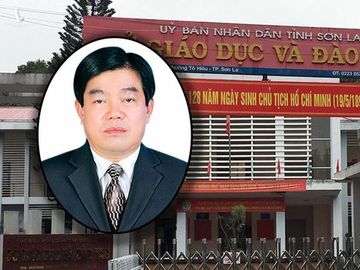 Ông Hoàng Tiến Đức được xác định đã đưa thông tin 10 thí sinh cho cấp dưới để nâng điểm. 