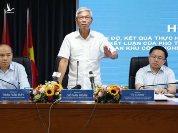 Họp báo công bố kết quả giải quyết khiếu nại, khiếu kiện ở Khu Công nghệ cao TP HCM - Ảnh 1.
