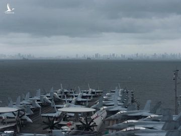 Tàu sân bay Mỹ USS Ronald Reagan tuần tra trên biển, đúng thời điểm Trung Quốc xâm phạm chủ quyền lãnh thổ Việt Nam