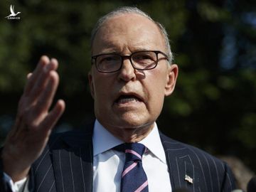 Trưởng cố vấn kinh tế Nhà Trắng Larry Kudlow. Ảnh: AP. 