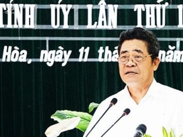 Bí thư Tỉnh ủy Khánh Hòa Lê Thanh Quang /// Ảnh tinhuykhanhhoa.vn