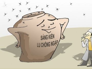 Mưa lớn và chúng ta đã thấy tác dụng chống ngập của những cái lu! - 1