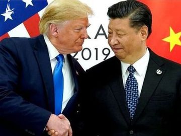 Chủ tịch Trung Quốc Tập Cận Bình gặp gỡ Tổng thống Mỹ Donald Trump tại Thượng đỉnh G20 tại Osaka, Nhật Bản hôm 29/6/2019 