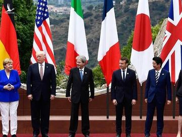 Hình ảnh G-7 giờ đây trở nên quen thuộc khi không còn Nga. 