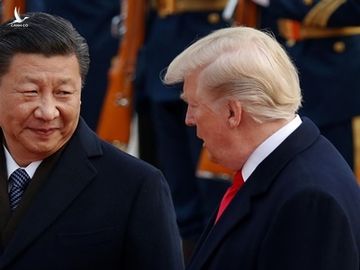 Chủ tịch Trung Quốc Tập Cận Bình (trái) và Tổng thống Mỹ Donald Trump. Ảnh: Reuters.