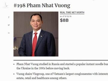 Vượt qua những nỗi lo, tỷ phú Phạm Nhật Vượng ghi dấu chưa từng có