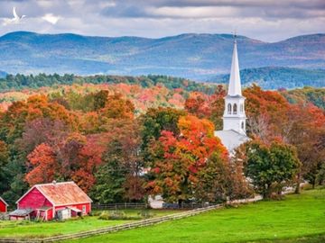 Vermont nổi tiếng với những cảnh đẹp nhưng lại thiếu lao động trẻ /// Ảnh chụp màn hình Fox News