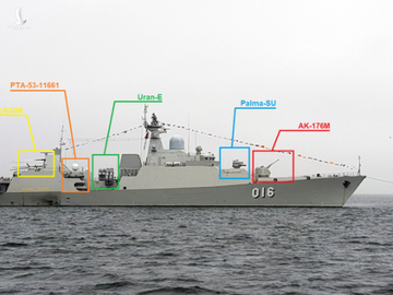 Thấy vũ khí trên tàu Gepard Nga, ngỡ ngàng về sức mạnh Tàu 016 Quang Trung của HQVN - Ảnh 6.