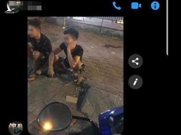 Tin nhắn cuối cùng của nạn nhân gửi người thân kèm theo hình ảnh 2 nghi phạm.