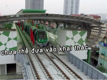 Tuyến đường sắt vẫn chưa thể đưa vào khai thác 