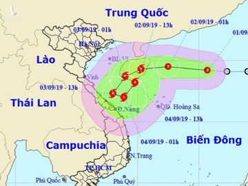 Áp thấp nhiệt đới lao nhanh 20-25 km/giờ, mạnh lên thành bão vào miền Trung - Ảnh 1.