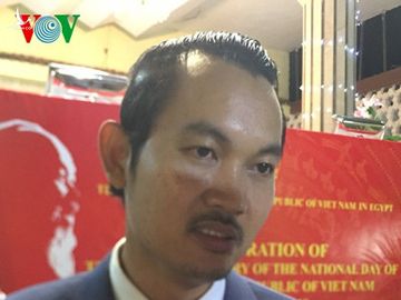 Đại sứ Campuchia tại Ai Cập Khuon Phon Rattanak đánh giá cao vai trò xây dựng đoàn kết và hòa bình của Việt Nam (Ảnh: Ngọc Thạch)