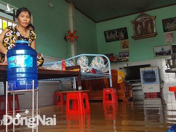 Đồng Nai mưa lớn ngập hàng trăm ngôi nhà, 1 người chết do lũ cuốn