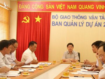 Bộ trưởng GTVT Nguyễn Văn Thể làm việc với Ban 2 chiều 3/9 