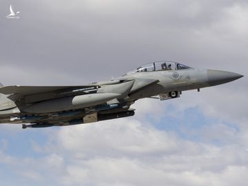 Tiêm kích F-15 Arab Saudi tập trận tại Mỹ năm 2016. Ảnh: Military Edge.