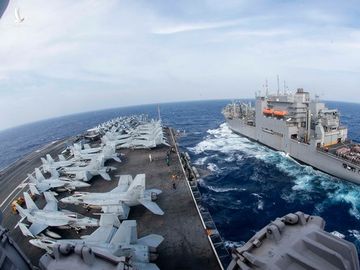 Hình minh họa. Tàu sân bay USS Ronald Reagan