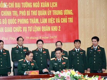 Quân khu 2 có Tư lệnh mới