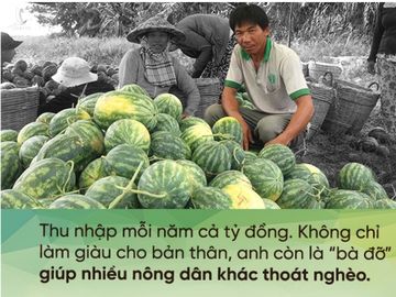 Anh nông dân kiếm tiền tỷ mỗi năm, 'bảo lãnh' cho cả xóm làm giàu