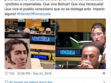 TT Trump nói lời không hay về TT Maduro tại LHQ, đại biểu Venezuela đáp trả cực gắt - Ảnh 2.