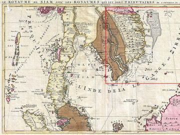 Xứ Đàng Trong (Cochinchine) với quần đảo Hoàng Sa (Isles Pracel (Baixos de Chapar de Pullo Scir)), trong bản đồ của Joachim Ottens, năm 1710. 