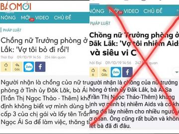 Nữ trưởng phòng ở Đắk Lắk nhiễm HIV là tin giả - ảnh 1