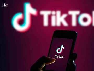 Ứng dụng TikTok. Ảnh: AP.