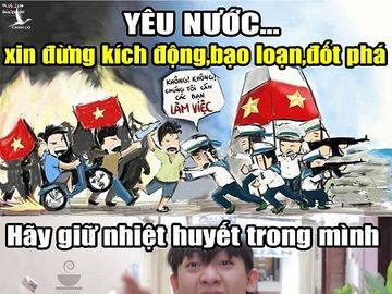 Yêu nước bằng trái tim nóng và cái đầu lạnh” phải là điều tâm huyết, chi phối nhận thức, hành động của mọi công dân. 