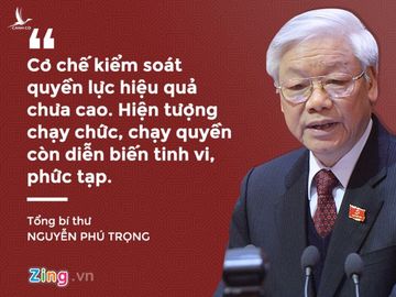 Tổng Bí thư Nguyễn Phú Trọng: Công tác cán bộ còn nhiều khe hở, lỗ hổng, tồn tại nhiều hạn chế, yếu kém. Ảnh: Zing 