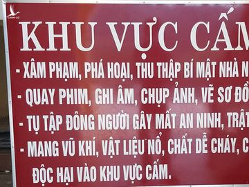 Nhiều xã huyện Tương Dương cấm người dân quay phim, chụp ảnh - Ảnh: K.Thành 