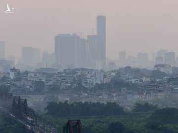 Môi trường là một trong những yếu tố đo đếm sự phát triển - Ô nhiễm không khí tại Hà Nội. Ảnh: BBC