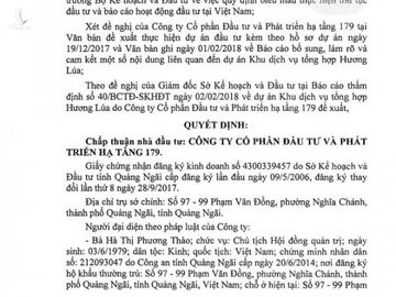 cong ty 179, do vo chanh vp ubnd tinh lam giam doc co duoc nang do? hinh anh 2