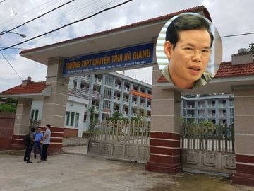 Trường THPT chuyên Hà Giang, nơi con gái nguyên Bí thư Triệu Tài Vinh học 