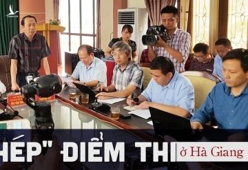 Yêu cầu kiểm điểm vợ ông Triệu Tài Vinh trong vụ nâng điểm thi ở Hà Giang