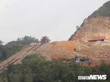 Khu du lich van hoa tam linh Lung Cu: Bi canh cao, van ngang nhien thi cong hinh anh 3