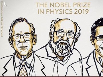 Nobel Vật lý 2019 vinh danh những phát hiện mới về vũ trụ