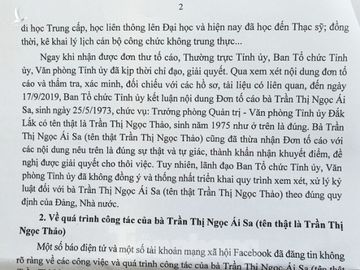 Nhân thân bất ngờ của nữ Trưởng phòng mạo danh ở Đắk Lắk - ảnh 3