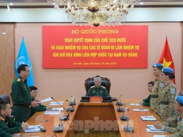 Thêm 2 sĩ quan Việt Nam đi gìn giữ hòa bình thế giới - ảnh 3