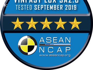 VinFast đạt chứng nhận an toàn Asean Ncap 5 sao cho Lux SA2.0, Lux A2.0