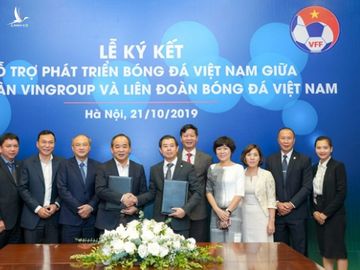 Vingroup bắt tay VFF hỗ trợ phát triển bóng đá Việt Nam