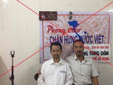 Không chấp nhận hành vi xuyên tạc, chống phá cách mạng Việt Nam.