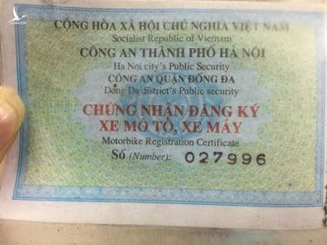 Sẽ cấp cà-vẹt xe bằng thẻ nhựa có mã QR? - Ảnh 1.