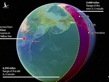 TQ thử loại tên lửa có thể xoá sổ 'một góc' nước Mỹ