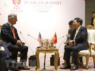 Mỹ đánh giá cao lập trường nhất quán của Việt Nam về vấn đề Biển Đông hình ảnh 1 My danh gia cao lap truong nhat quan cua Viet Nam ve van de Bien Dong hinh anh 1