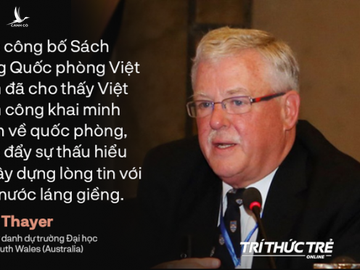 GS Thayer: Sách trắng Quốc phòng thể hiện rõ quan điểm “hòa bình” và “tự vệ” của Việt Nam - Ảnh 1.